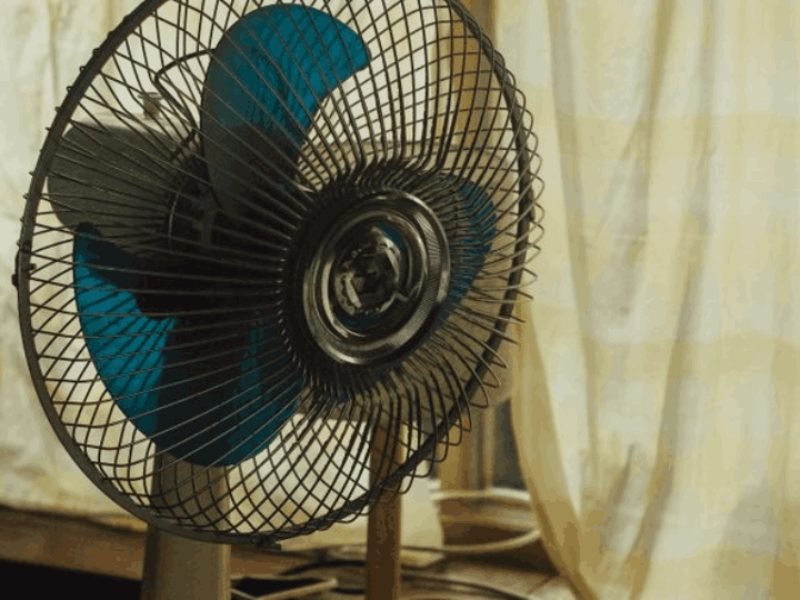 Rechargeable Emergency Fan, 16 inch